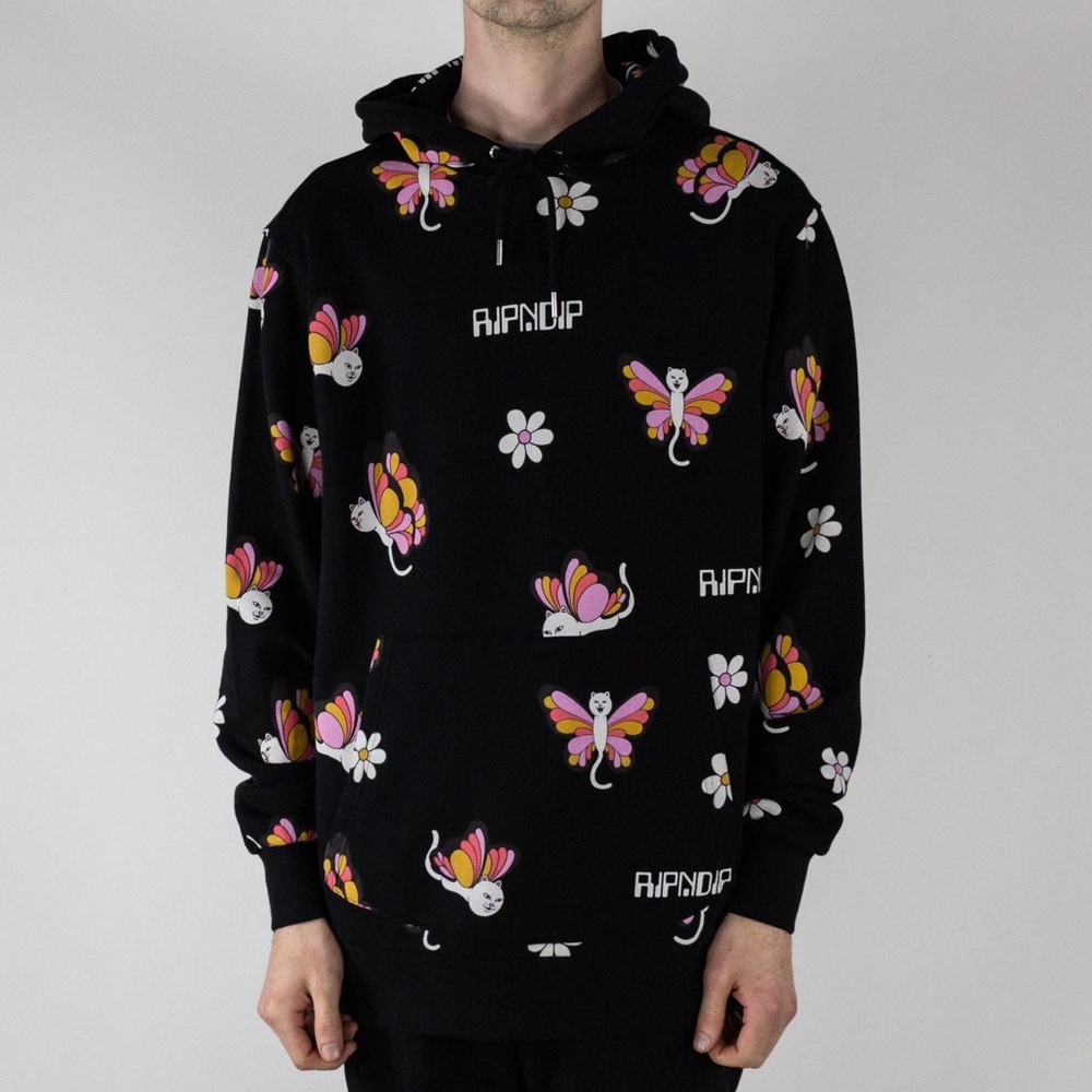 RIPNDIP Butterfly Hoodie M